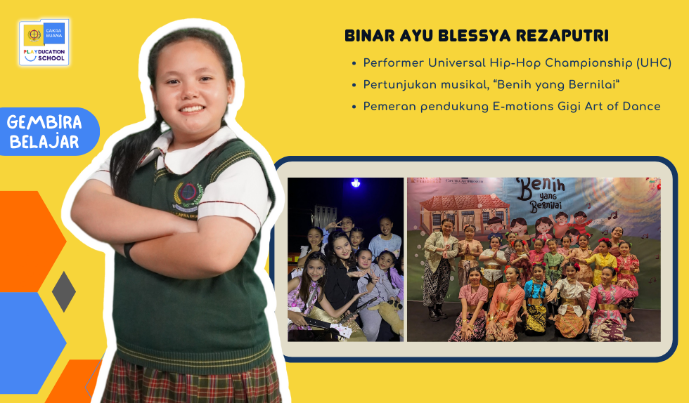 Binar Ayu Blessya Rezaputri: Membawa Pesona Melalui Seni Menari di Cakra Buana Playducation School